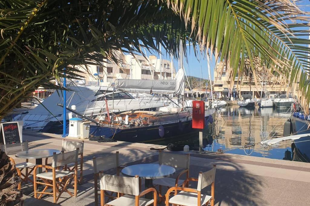 Face Mer Entre Plage Et Marina Bormes-les-Mimosas Ngoại thất bức ảnh