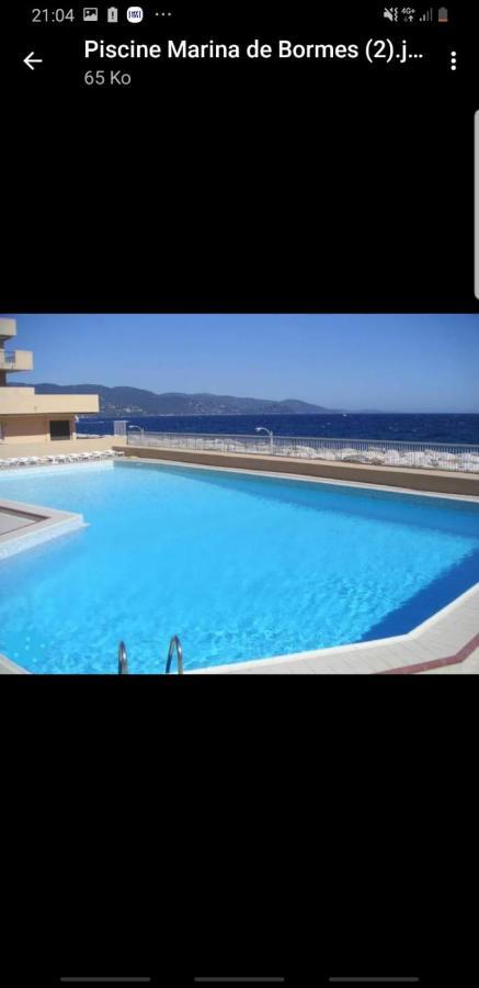 Face Mer Entre Plage Et Marina Bormes-les-Mimosas Ngoại thất bức ảnh